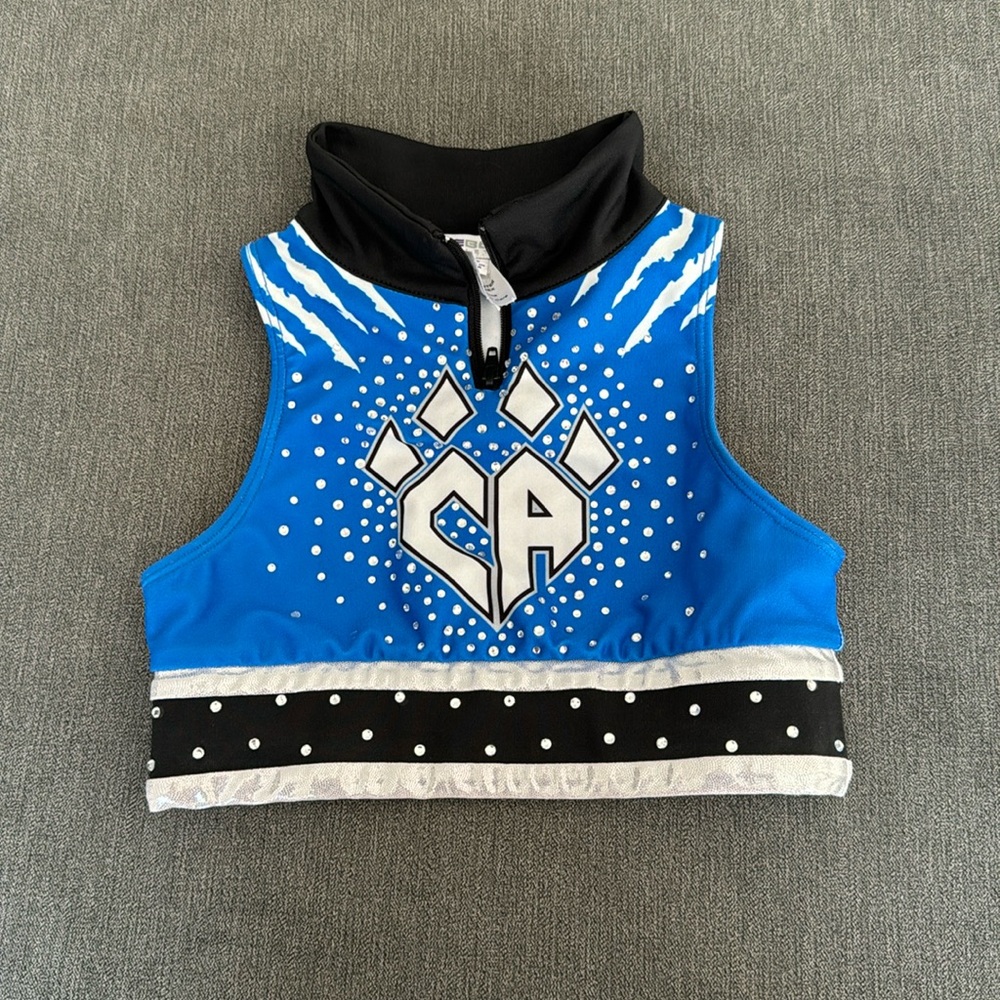YS Cheer Athletics Rhinestone Top